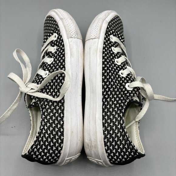 Converse with Lunaron Black White Low Top Women’s Sneakers 6 - Picture 8 of 9